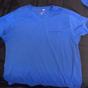 Grey's Anatomy Men's V-Neck (Blue) medium